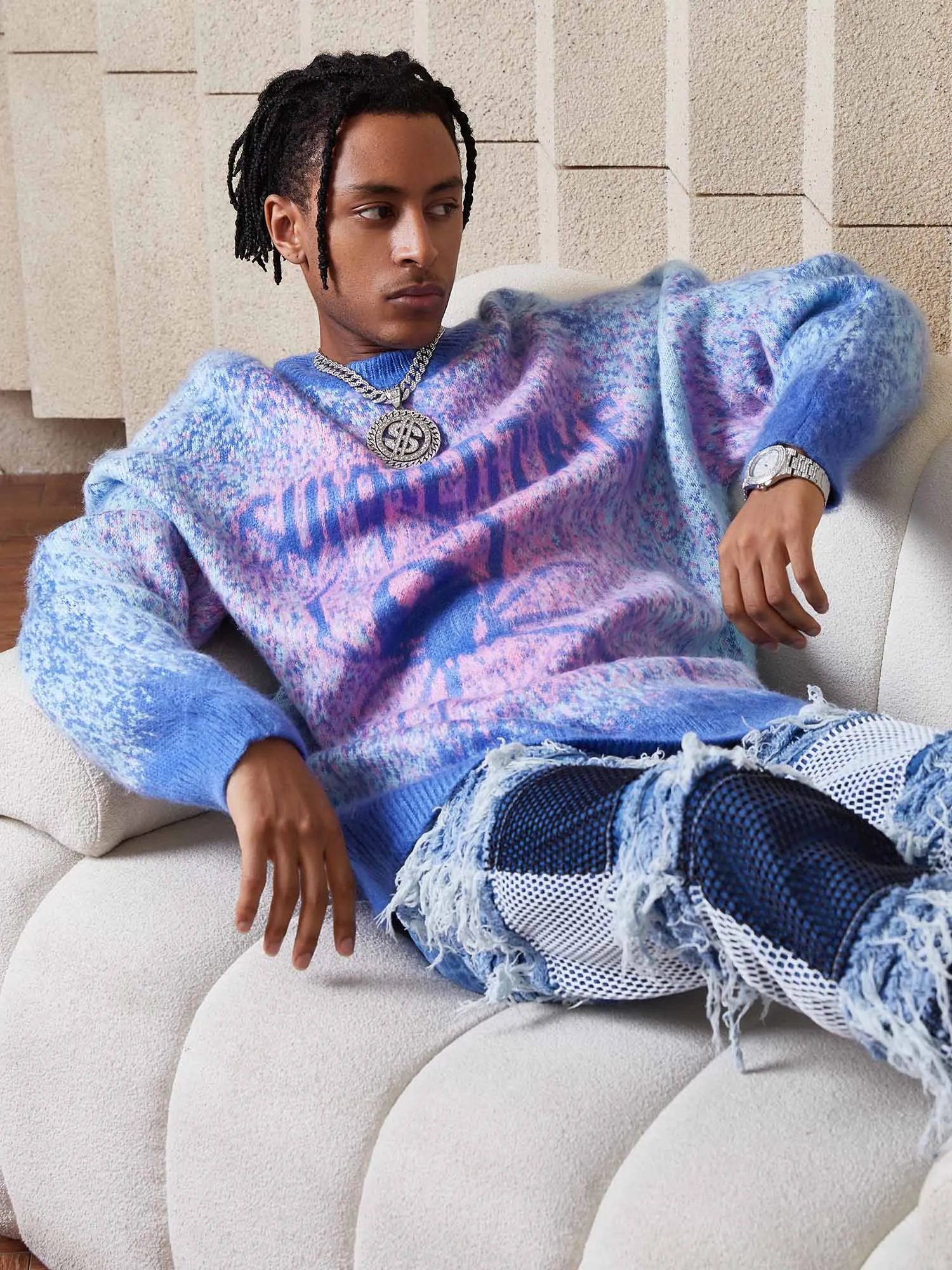 1984 American Vintage Loose Sweater - 1835
