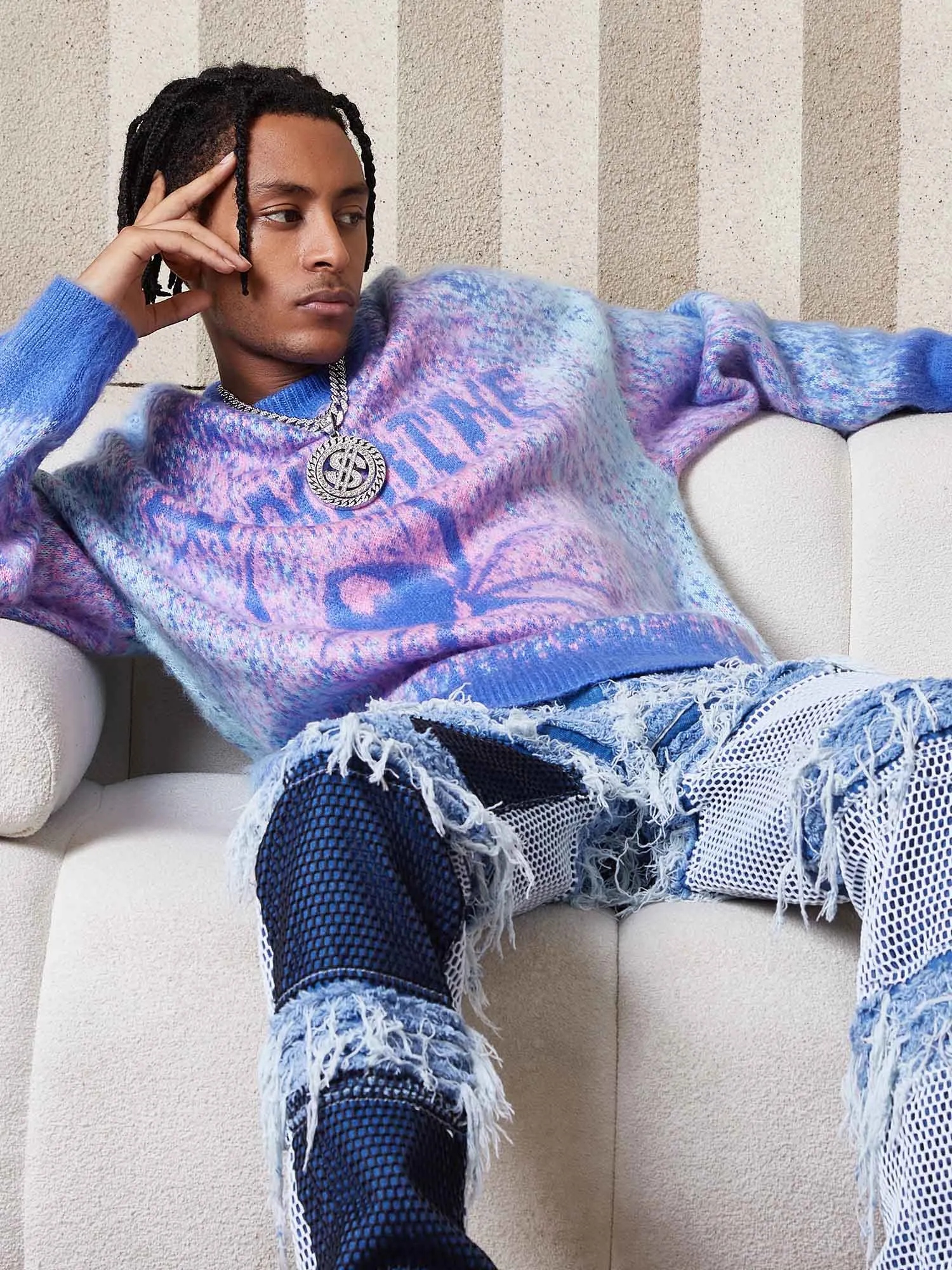 1984 American Vintage Loose Sweater - 1835