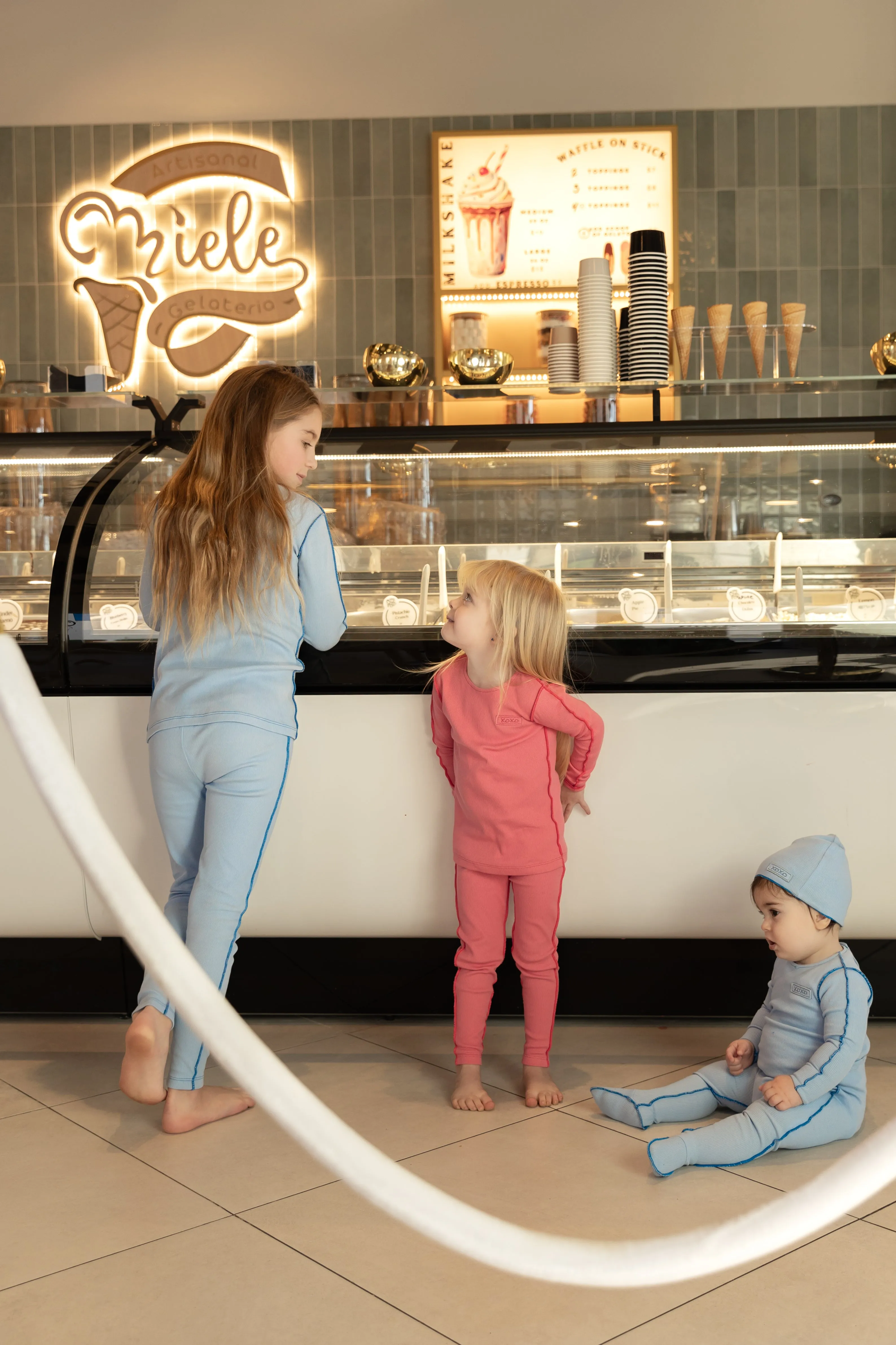 BEE & DEE 2PC CLASSIC RIBBED PAJAMAS