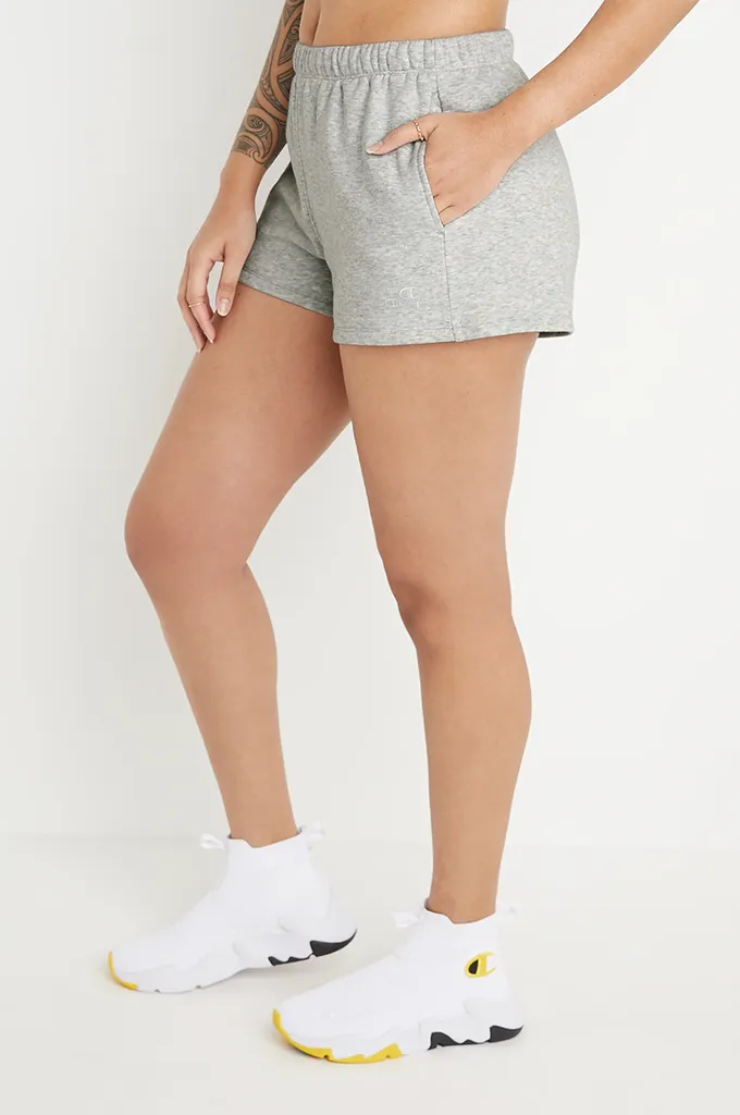 Champion Women's Classic Fleece Shorts, High-Rise 3"