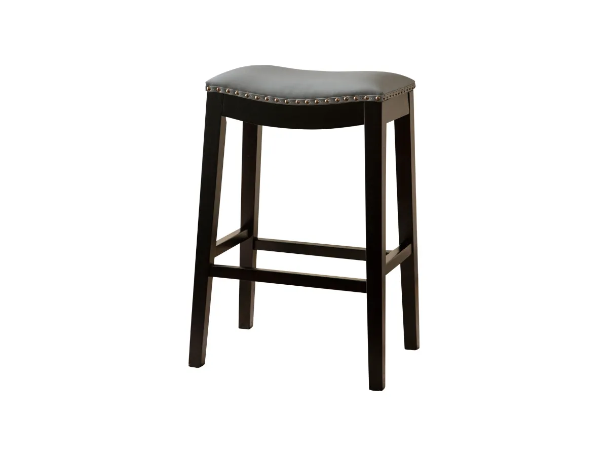 Chapin Leather Bar Stool