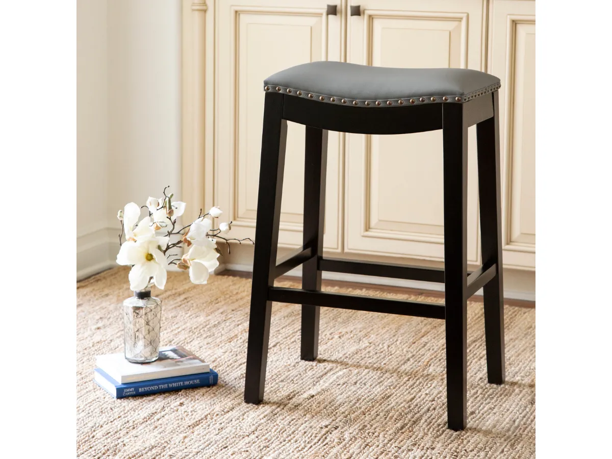Chapin Leather Bar Stool
