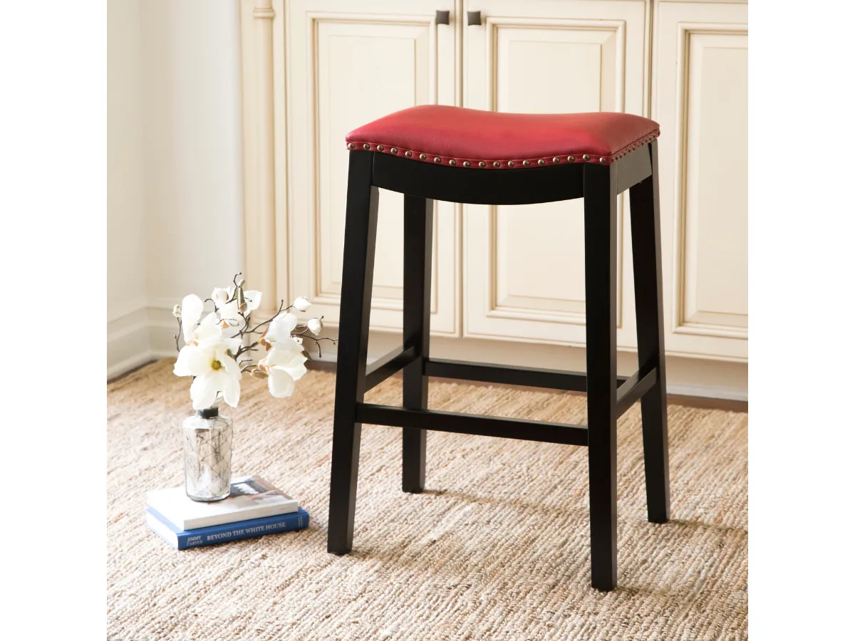 Chapin Leather Bar Stool