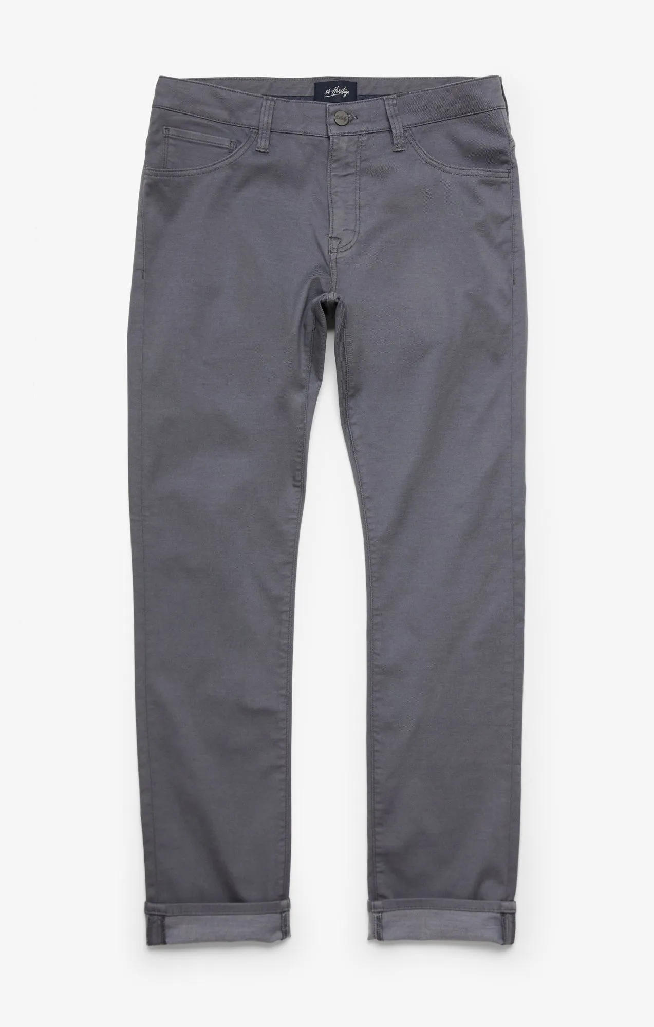 Charisma Relaxed Straight Leg Pants In Stormy Coolmax