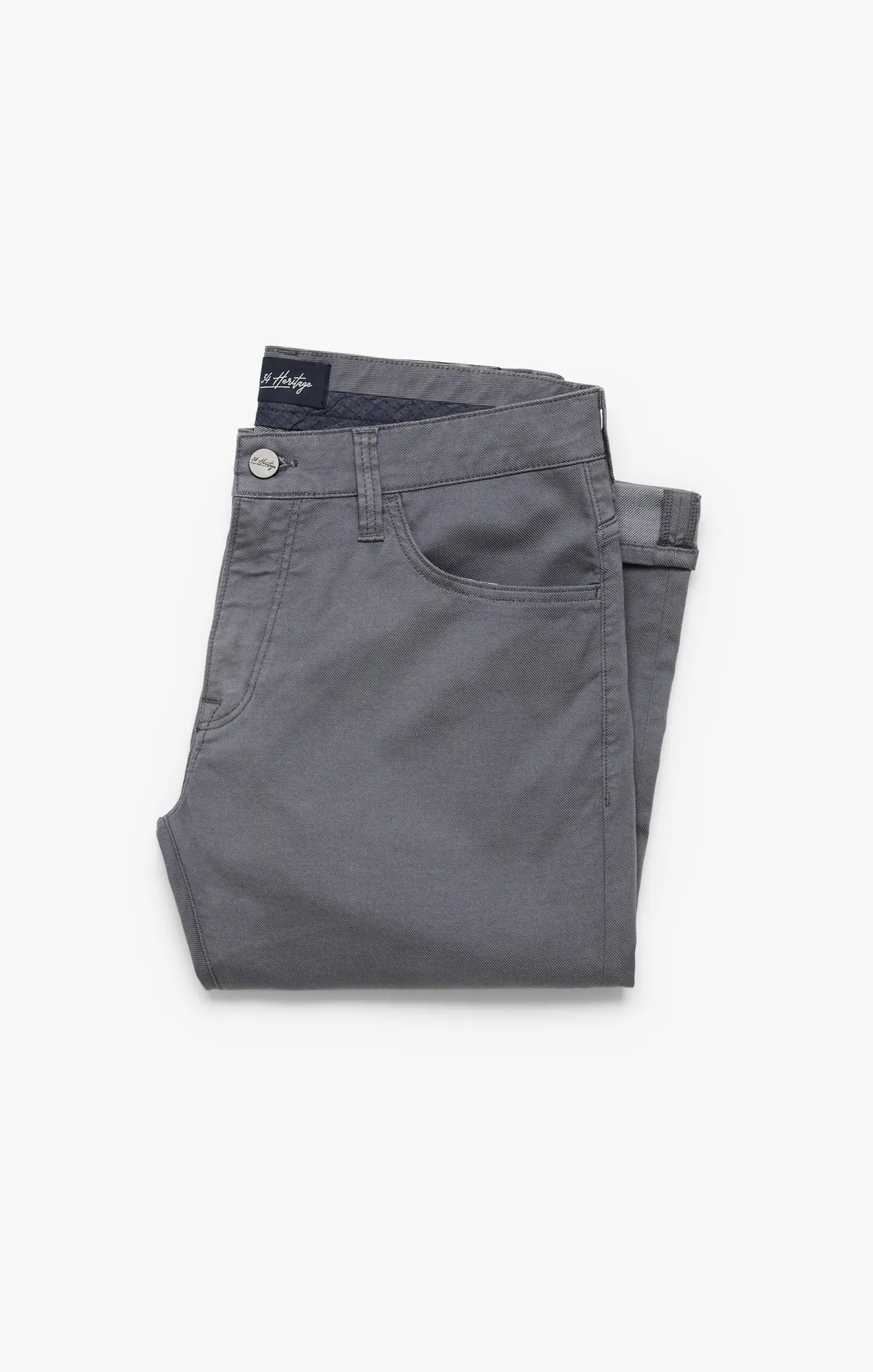 Charisma Relaxed Straight Leg Pants In Stormy Coolmax