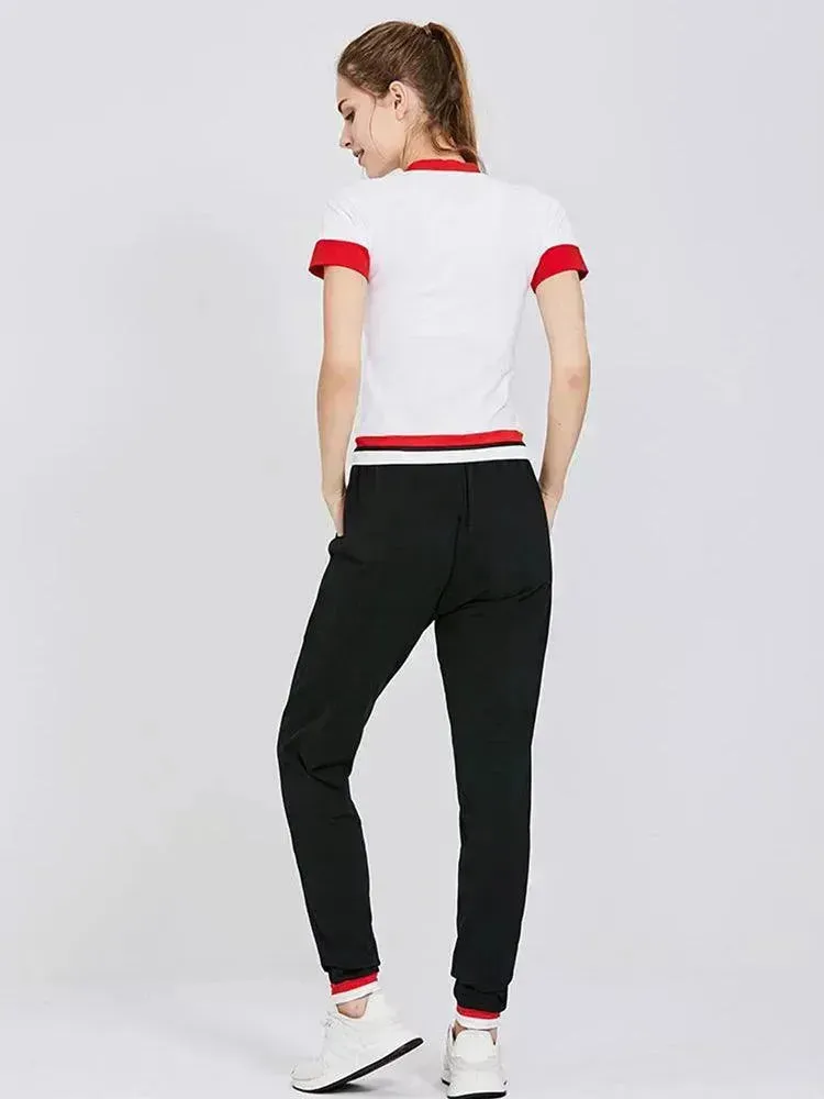 Fashion Fitness Wear Women Outdoor Running Gym Sports Suit