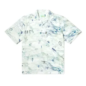 FLINTS HAWAIIAN SHIRT WHITE