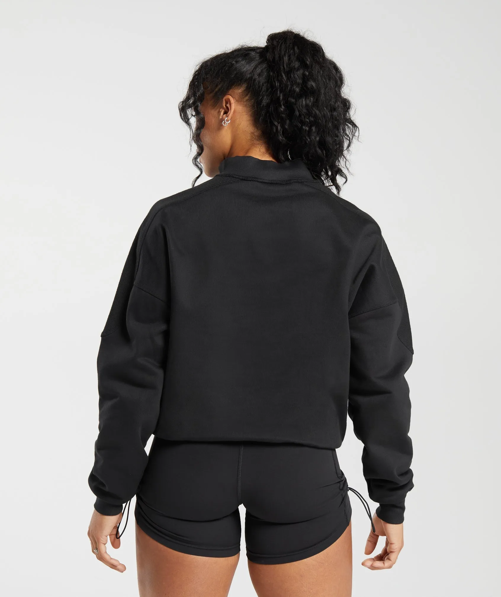 Gymshark Legacy Oversized Sweatshirt - Black