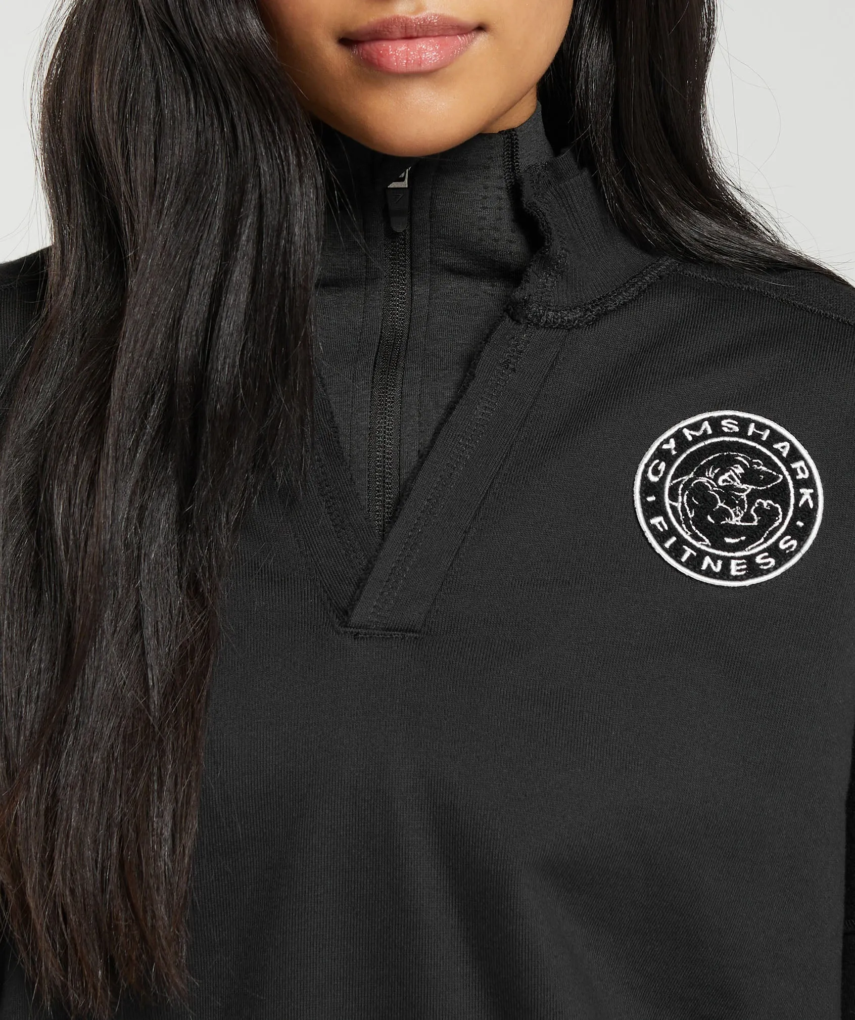 Gymshark Legacy Oversized Sweatshirt - Black