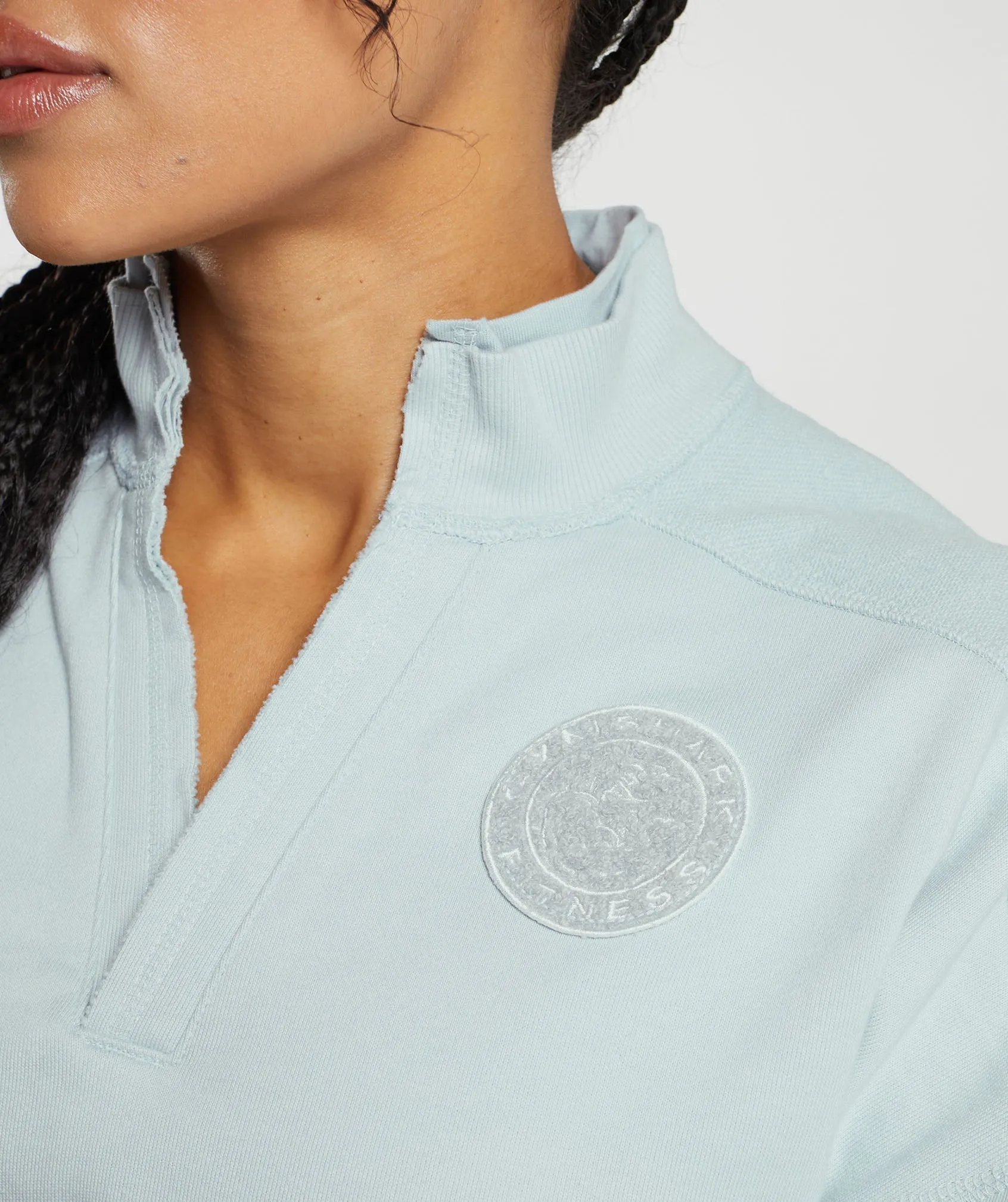 Gymshark Legacy Oversized Sweatshirt - Fresh Blue