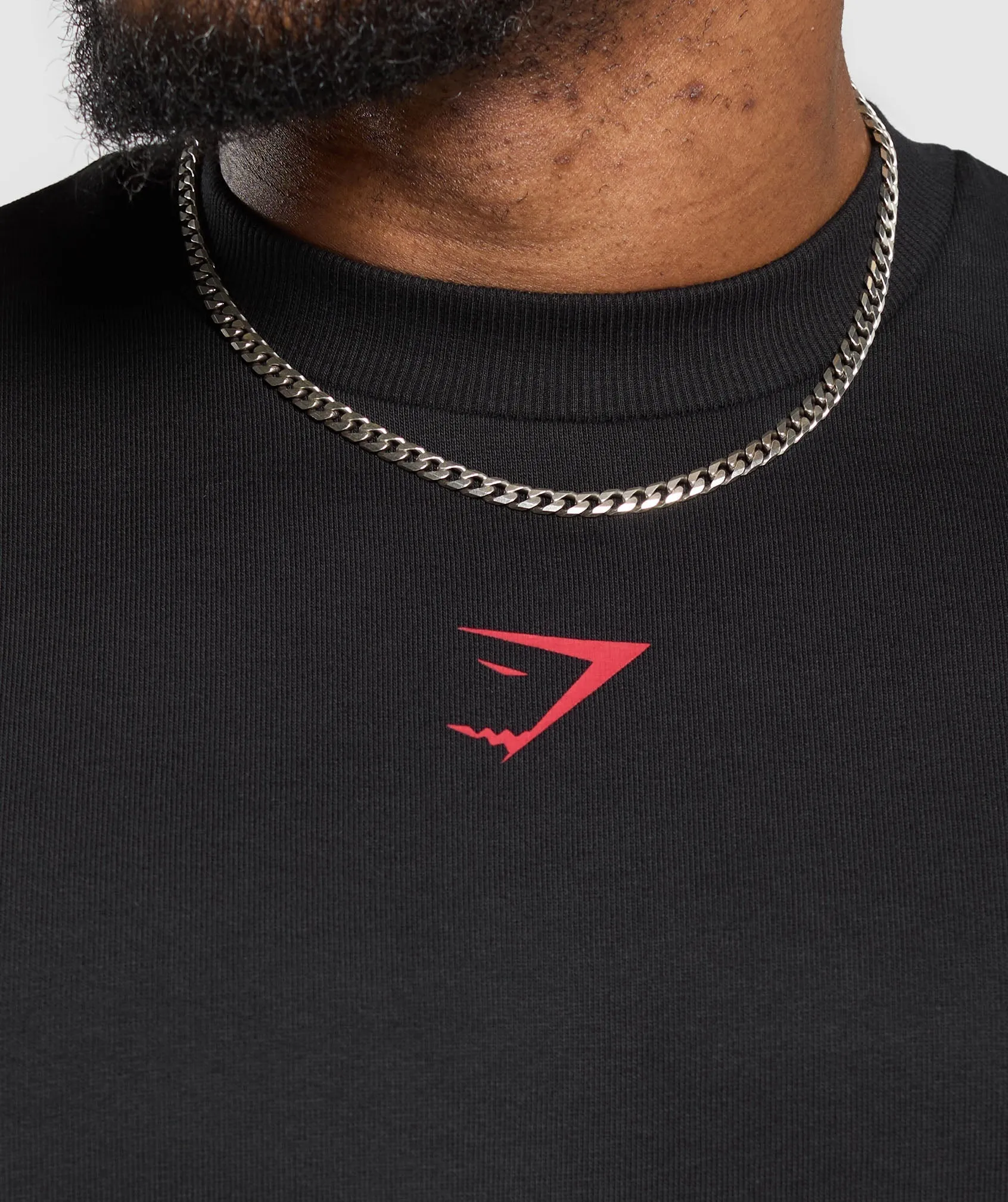 Gymshark Trophy Graphic Crew - Black