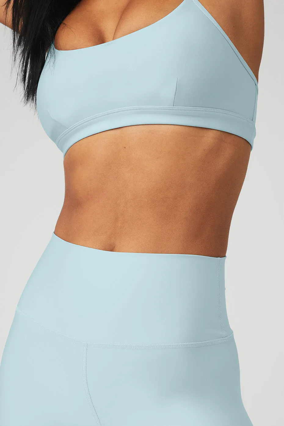 High-Waist Airlift Legging - Chalk Blue
