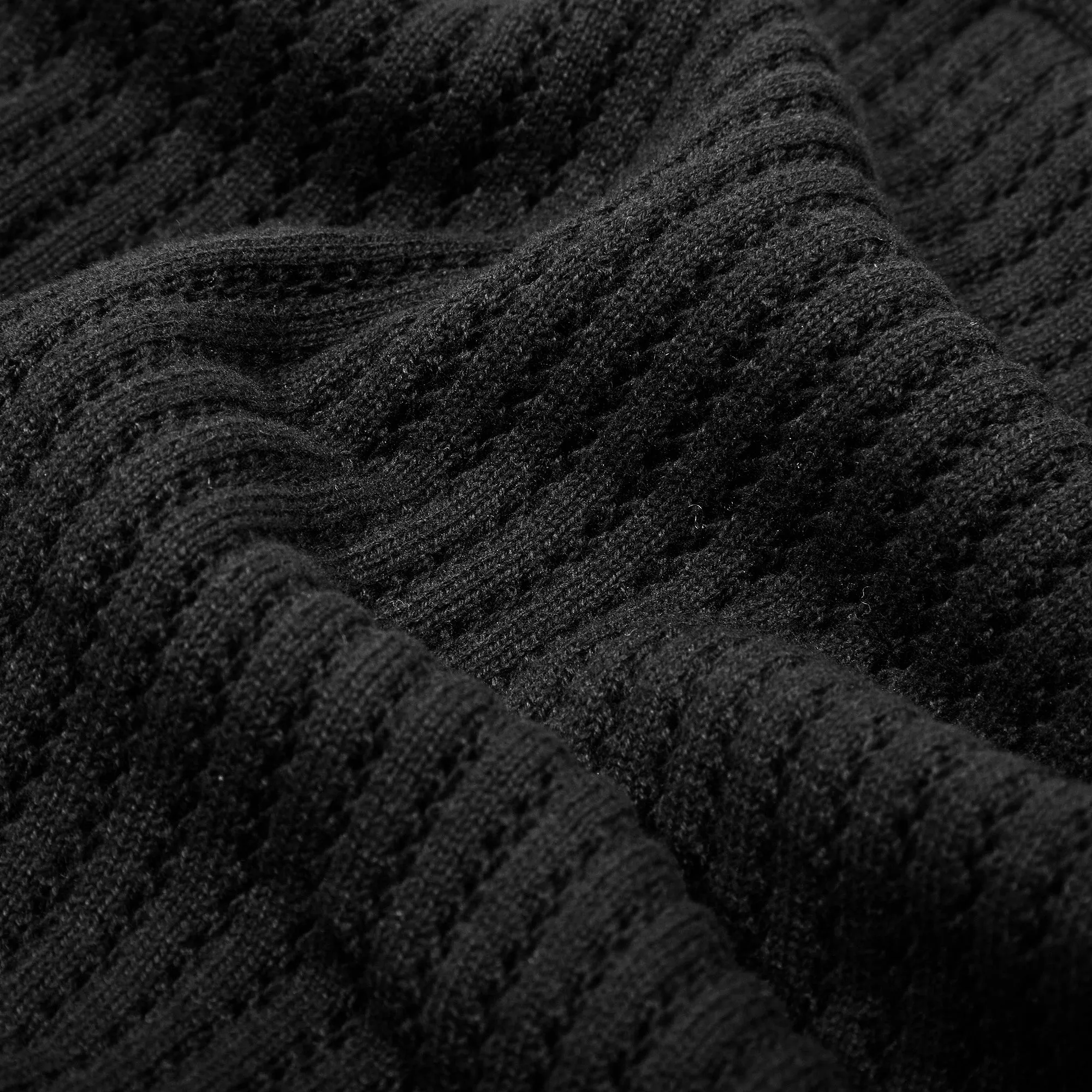 Loose Gauge Knit Polo