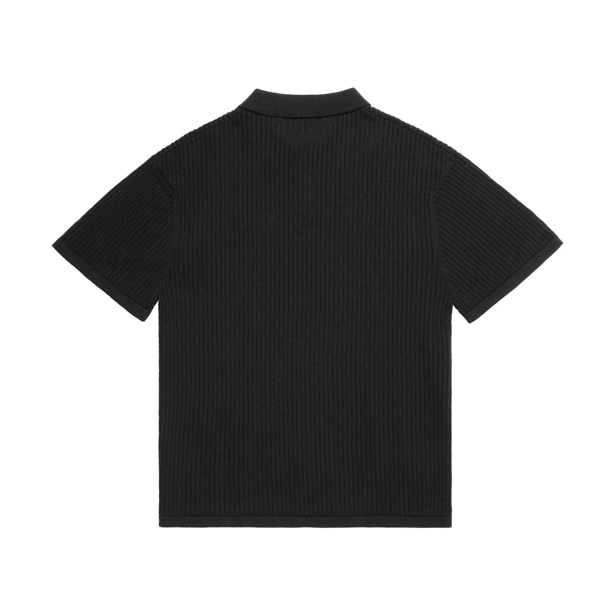 Loose Gauge Knit Polo