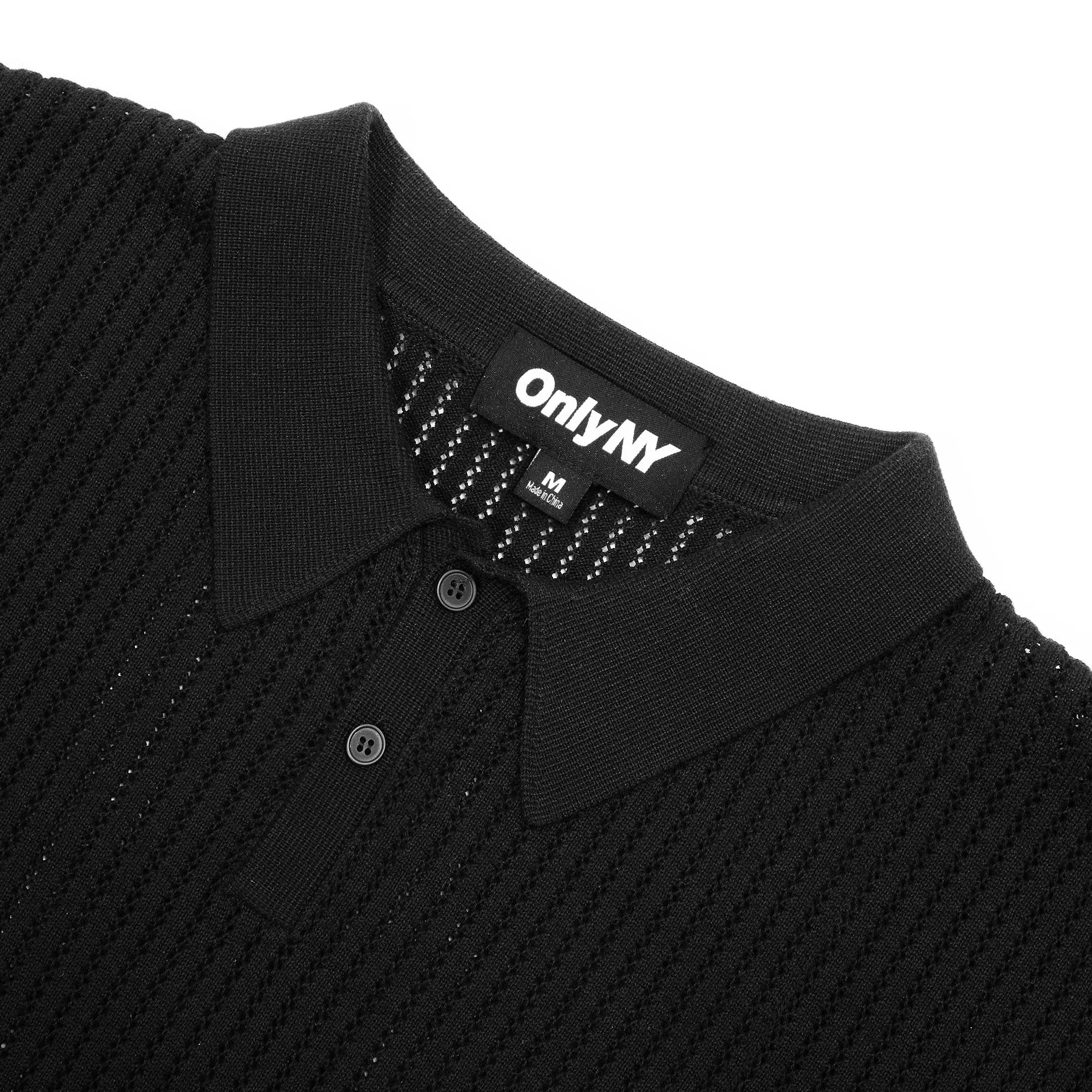 Loose Gauge Knit Polo