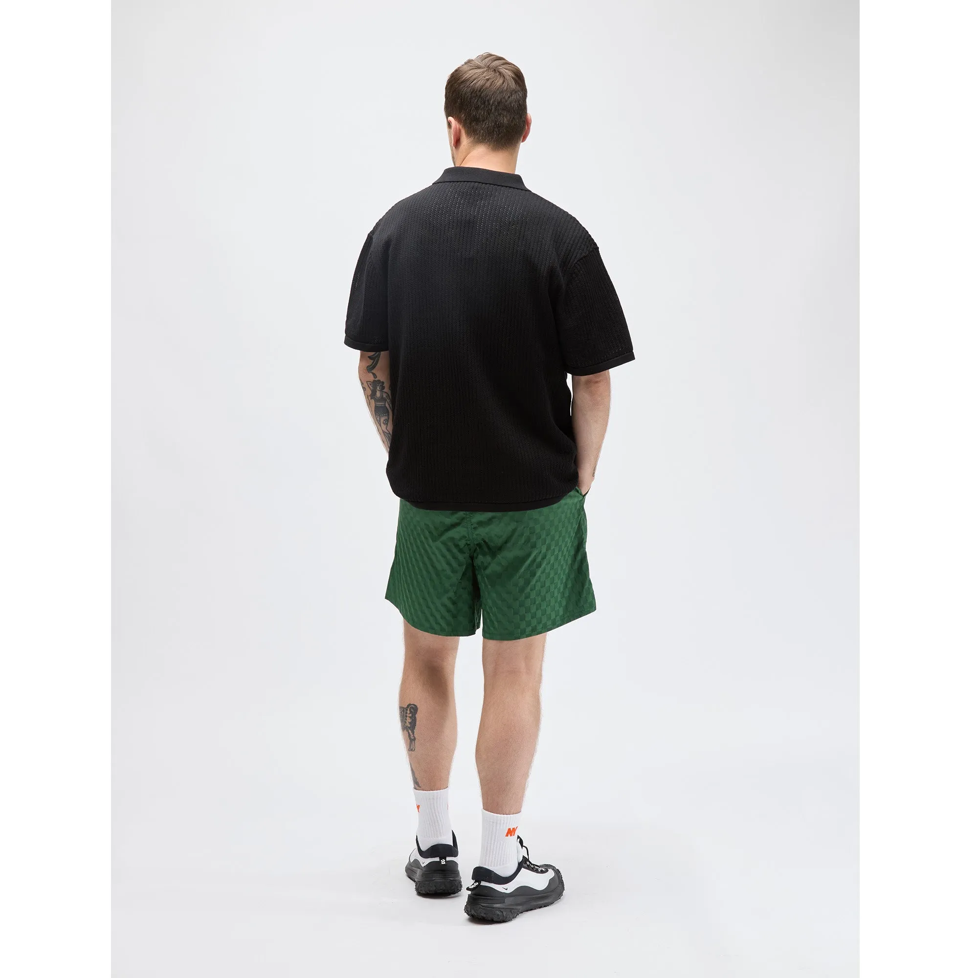 Loose Gauge Knit Polo
