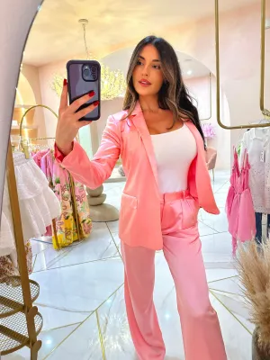 Love Shack Fancy Emberlynn Pant Pink