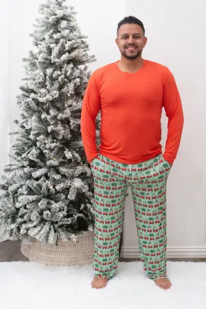 Merry Little Christmas Dream Men's Straight Leg Set