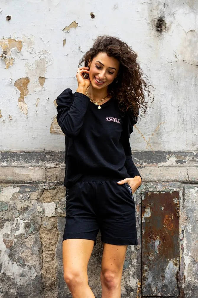 Mona Sweat Shorts Black