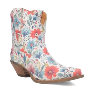 PIXIE ROSE LEATHER BOOTIE
