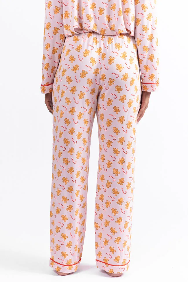 Under The Stars In Neutral Gingerbread Bamboo Pajama Pants Macy Blackwell X Pink Lily FINAL SALE