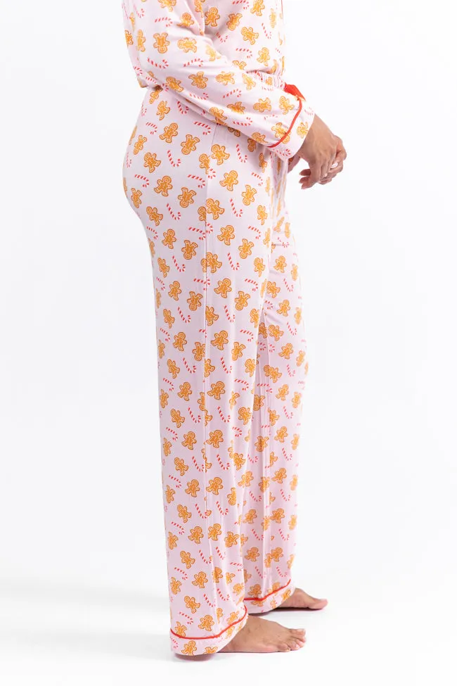 Under The Stars In Neutral Gingerbread Bamboo Pajama Pants Macy Blackwell X Pink Lily FINAL SALE