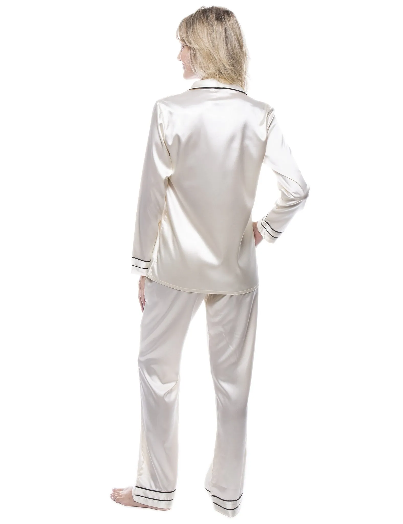 Women's Classic Satin Pajama Set