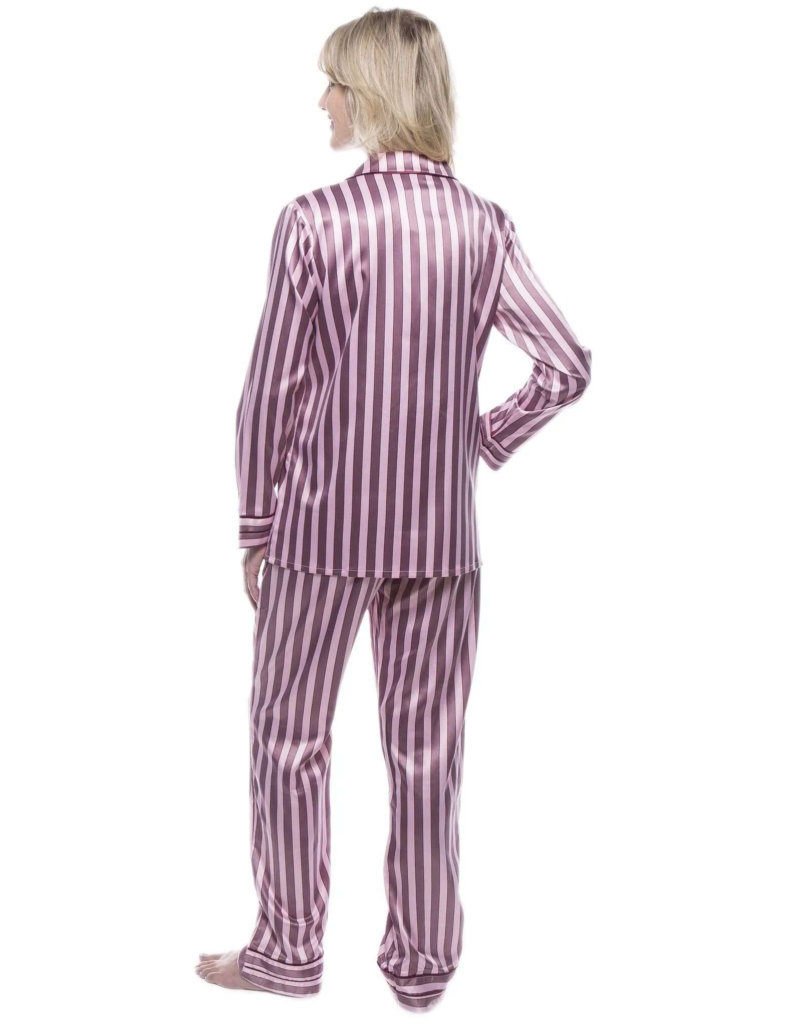 Women's Classic Satin Pajama Set