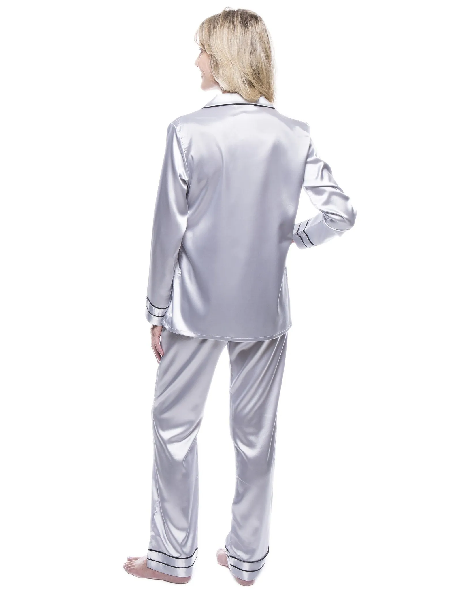 Women's Classic Satin Pajama Set