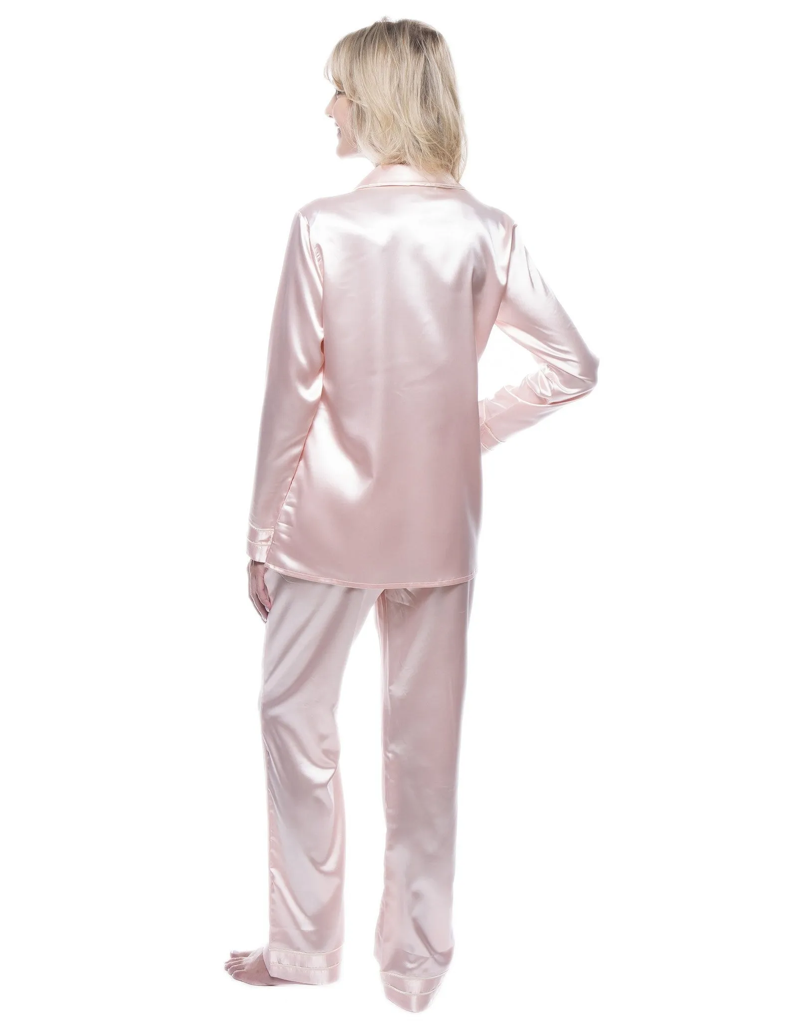 Women's Classic Satin Pajama Set