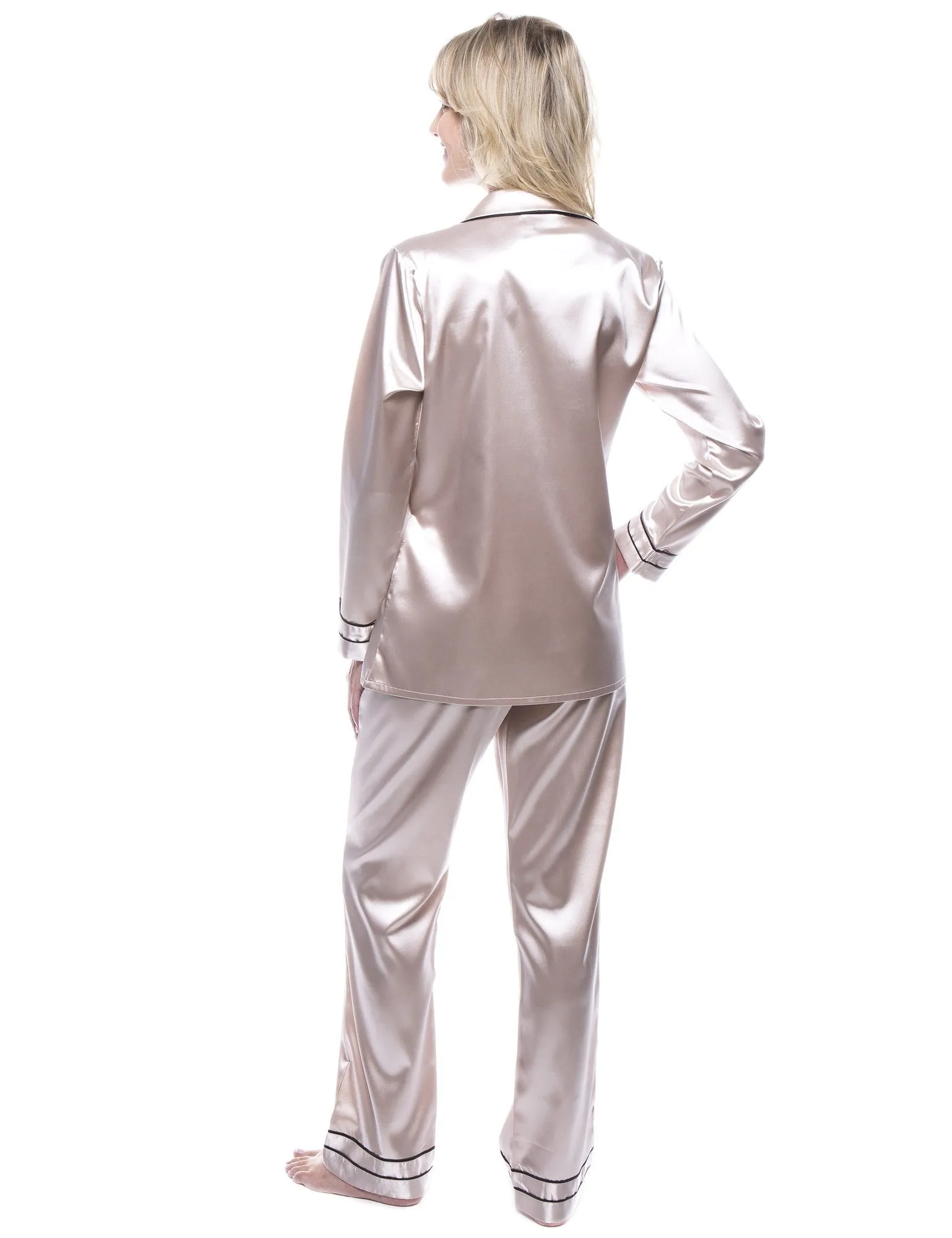 Women's Classic Satin Pajama Set