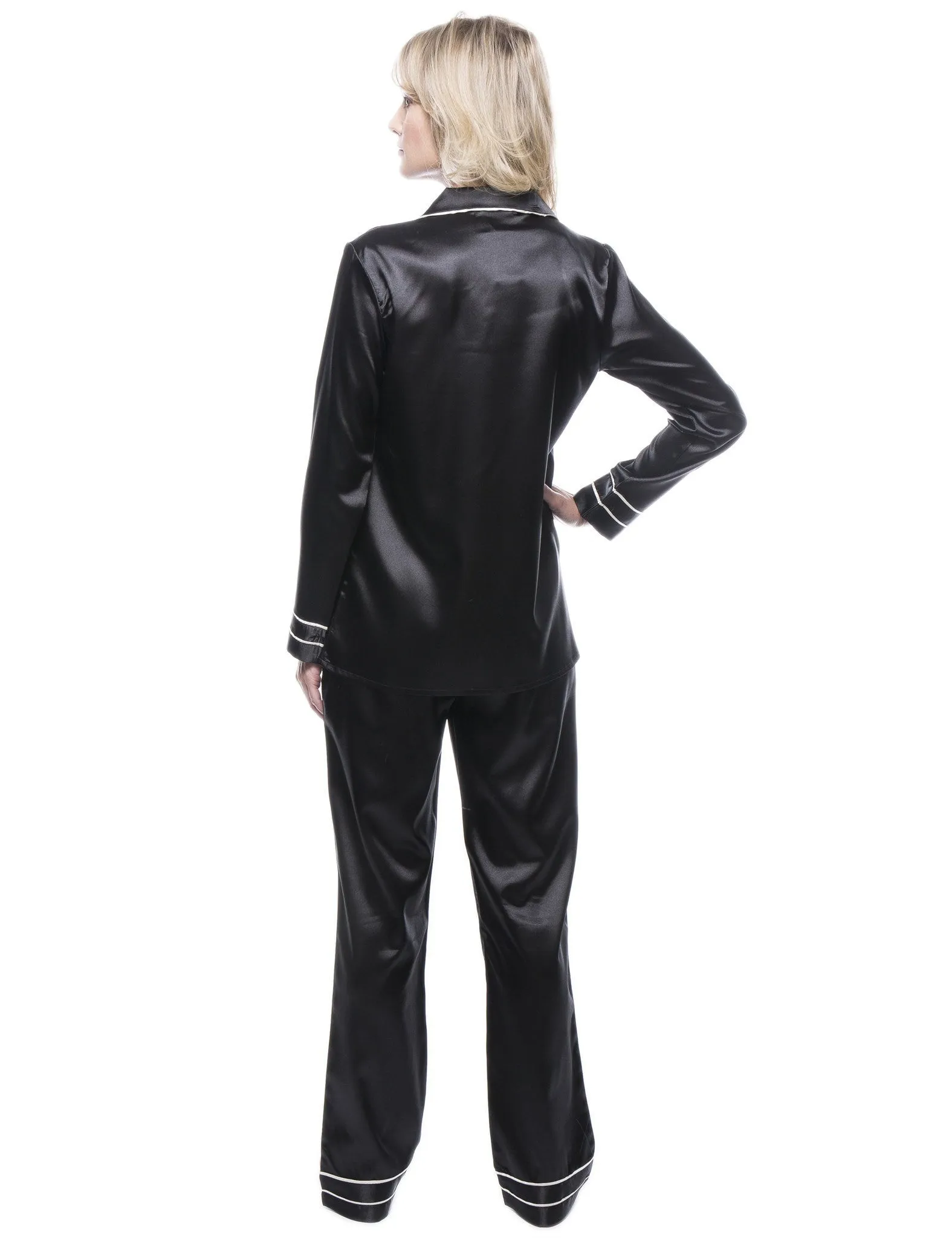 Women's Classic Satin Pajama Set
