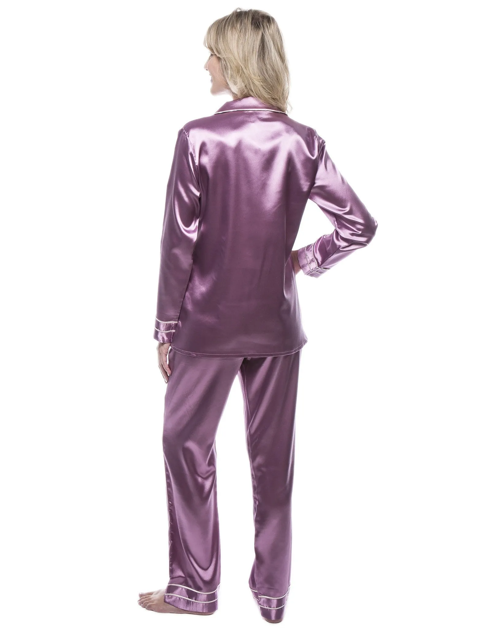 Women's Classic Satin Pajama Set
