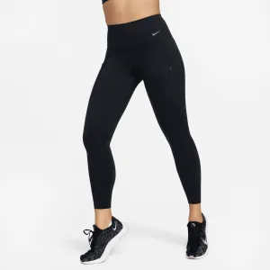 Women's Go Women's Therma-FIT High-Waisted 7/8 Leggings (010 - Black/Black)