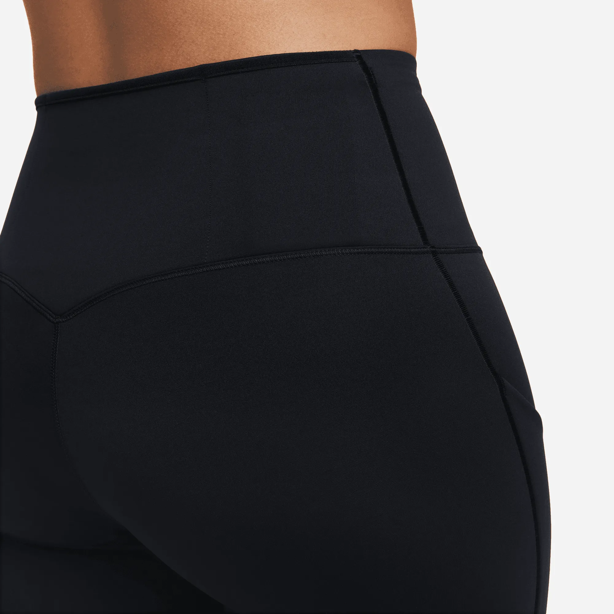 Women's Go Women's Therma-FIT High-Waisted 7/8 Leggings (010 - Black/Black)