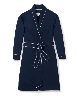 Women's Pima Robe | Navy